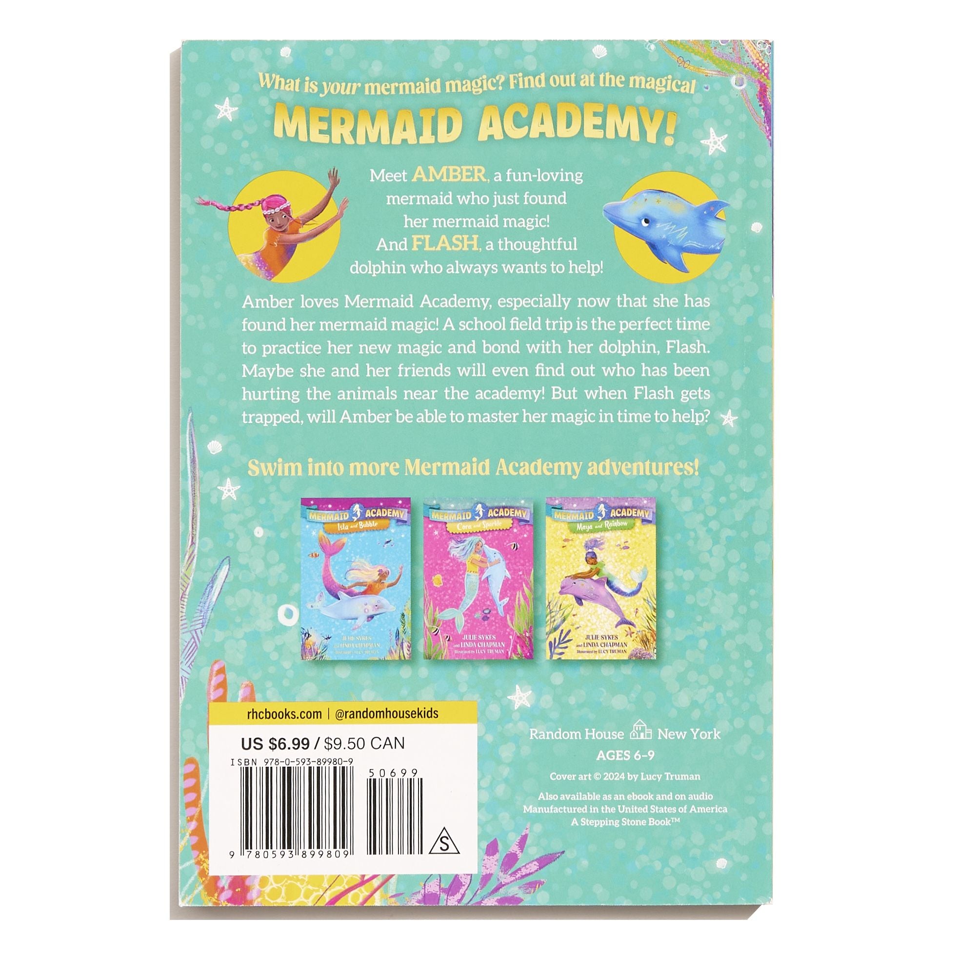 Mermaid Academy #4: Amber and Flash