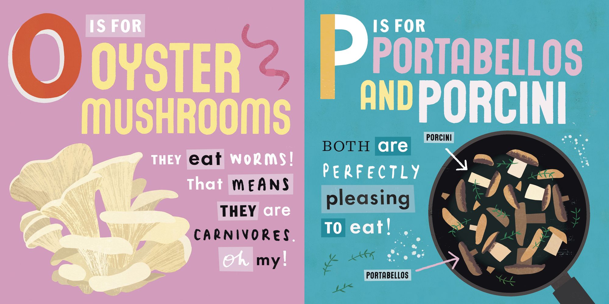 Mrs. Peanuckle's Mushroom Alphabet
