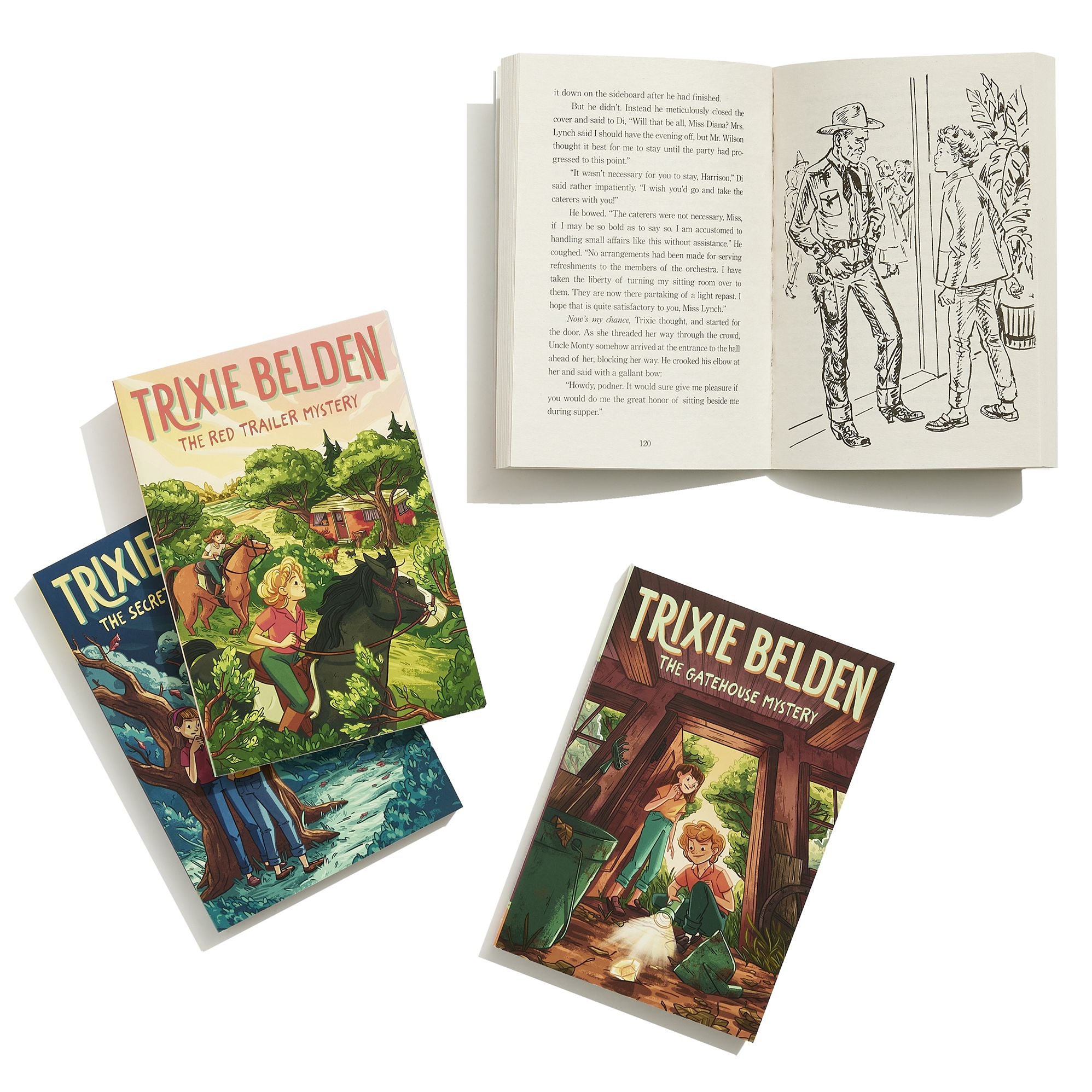 Trixie Belden Boxed Set #1-4