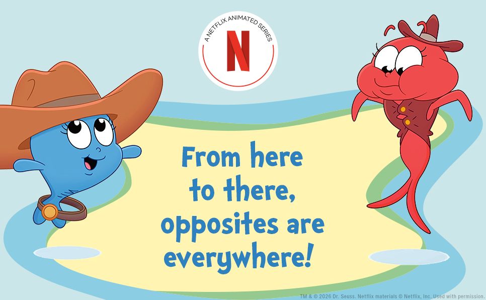 Up, Down, and All Around: A Book of Opposites (Dr. Seuss's Red Fish, Blue Fish)