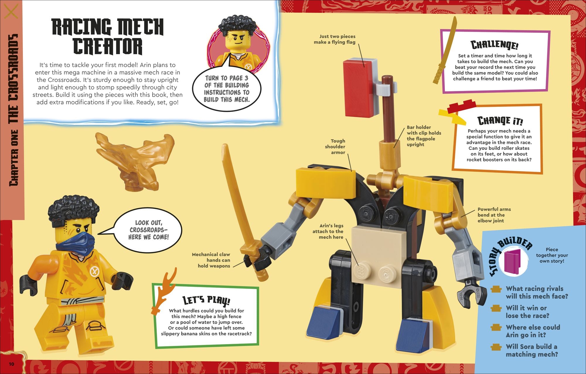 LEGO Ninjago World Builder: Create a World of Play with 4-in-1 Model and 150+ Build Ideas!