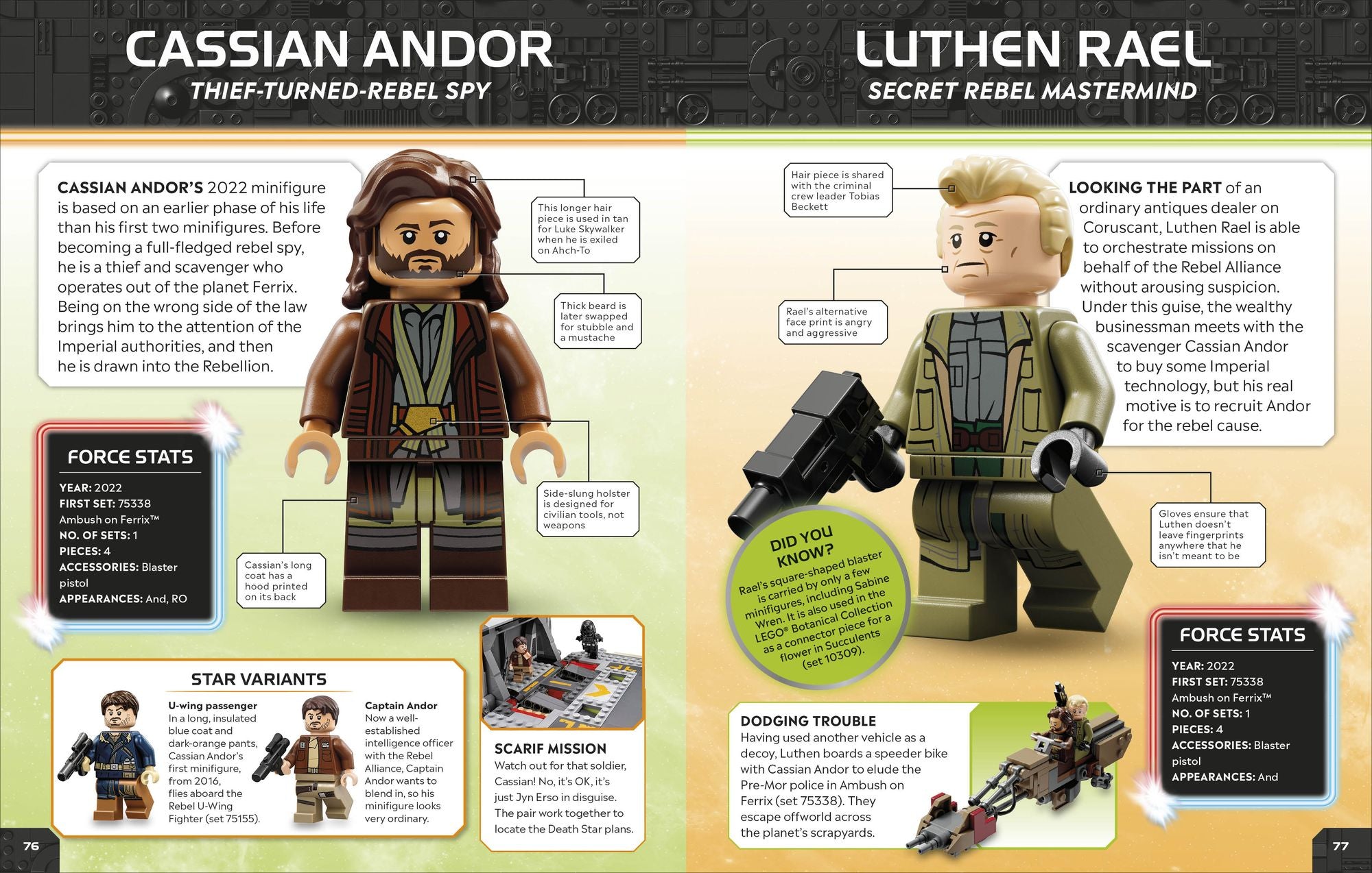 LEGO Star Wars Character Encyclopedia Updated Edition: The Ultimate Guide to the Best 200 Minifigures from the LEGO Star Wars Galaxy; Comes with Exclusive Minifigure