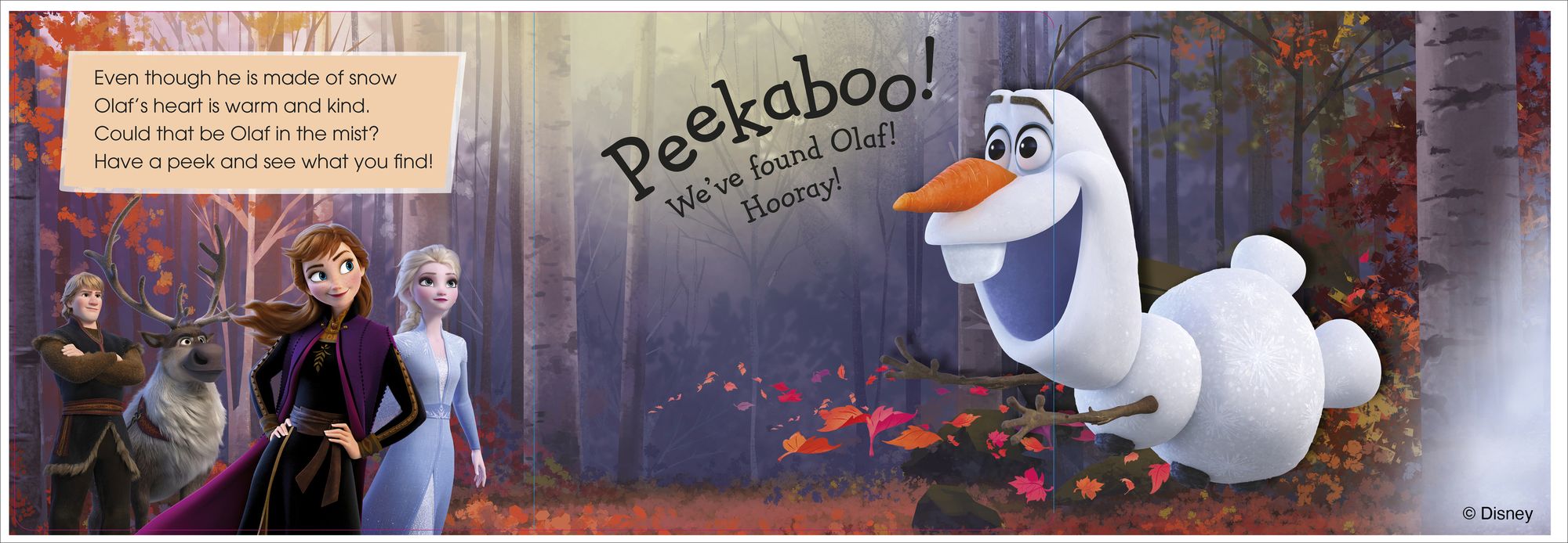 Pop-Up Peekaboo! Frozen