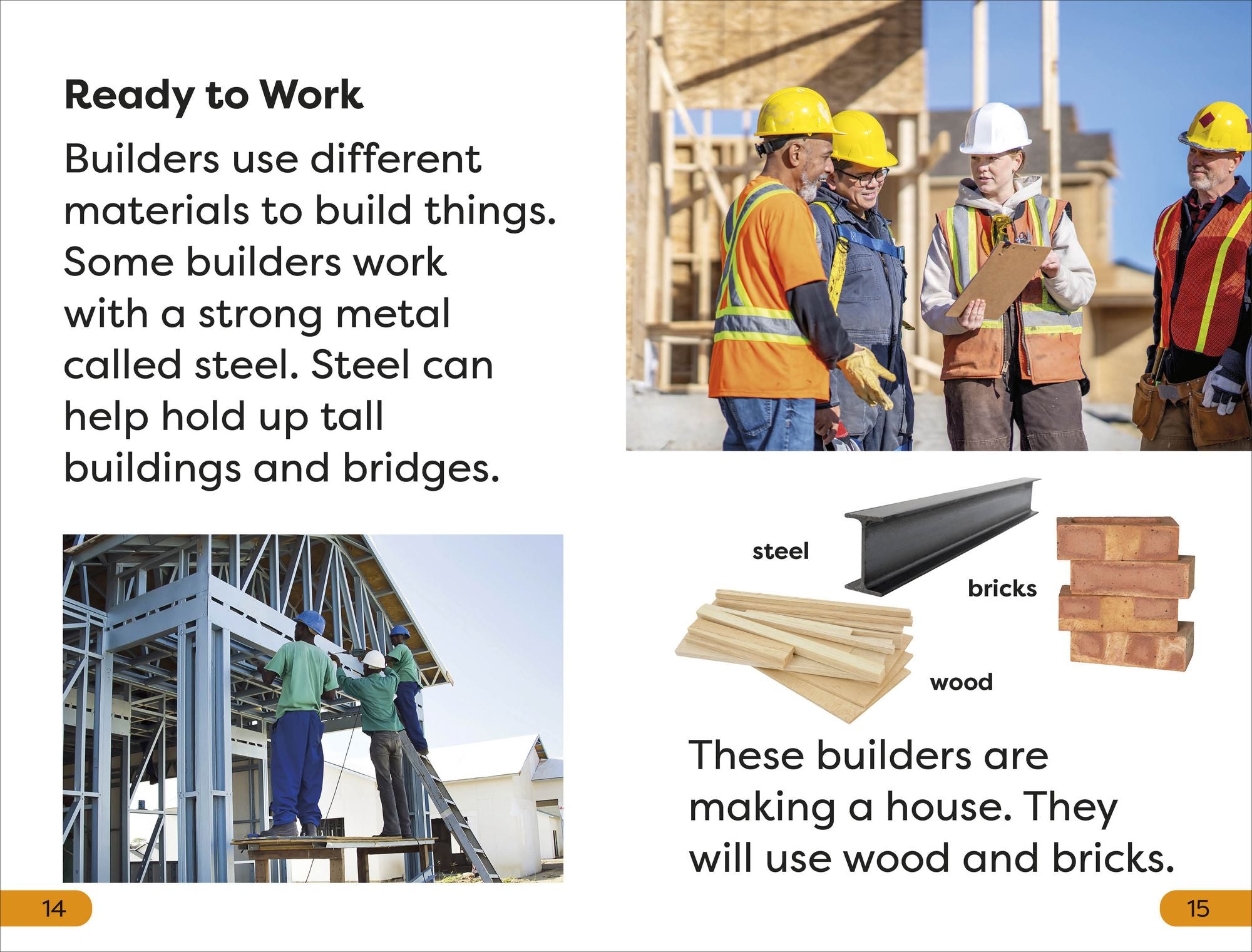 DK Super Readers Level 1 A Day in the Life of a Builder