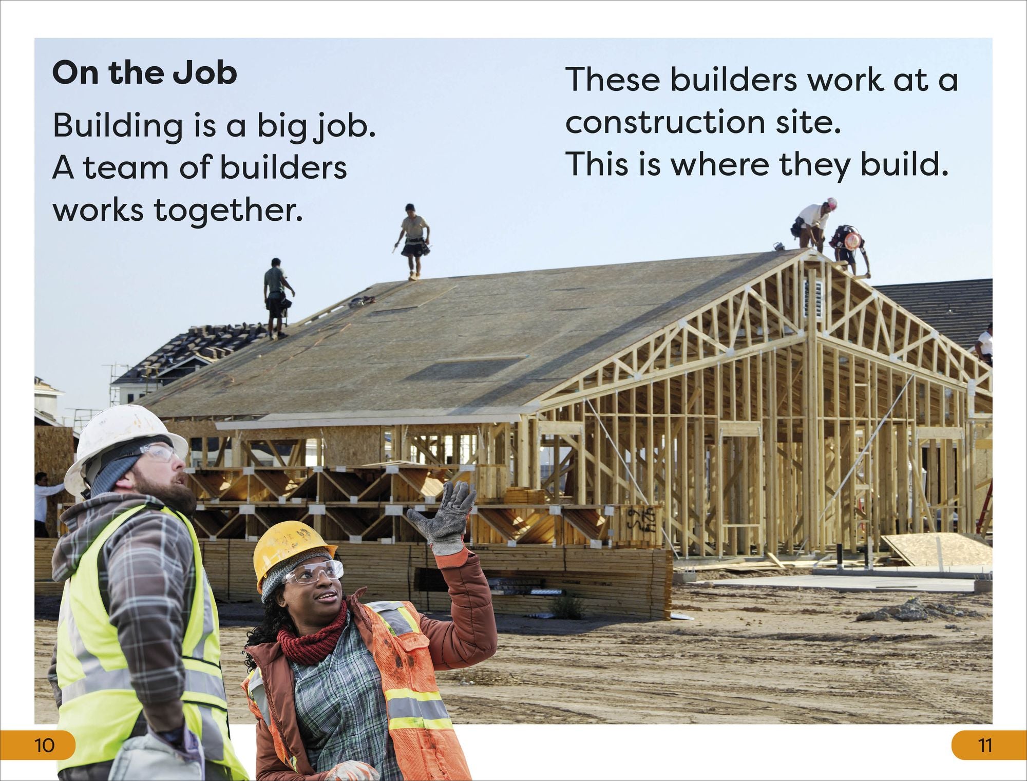 DK Super Readers Level 1 A Day in the Life of a Builder