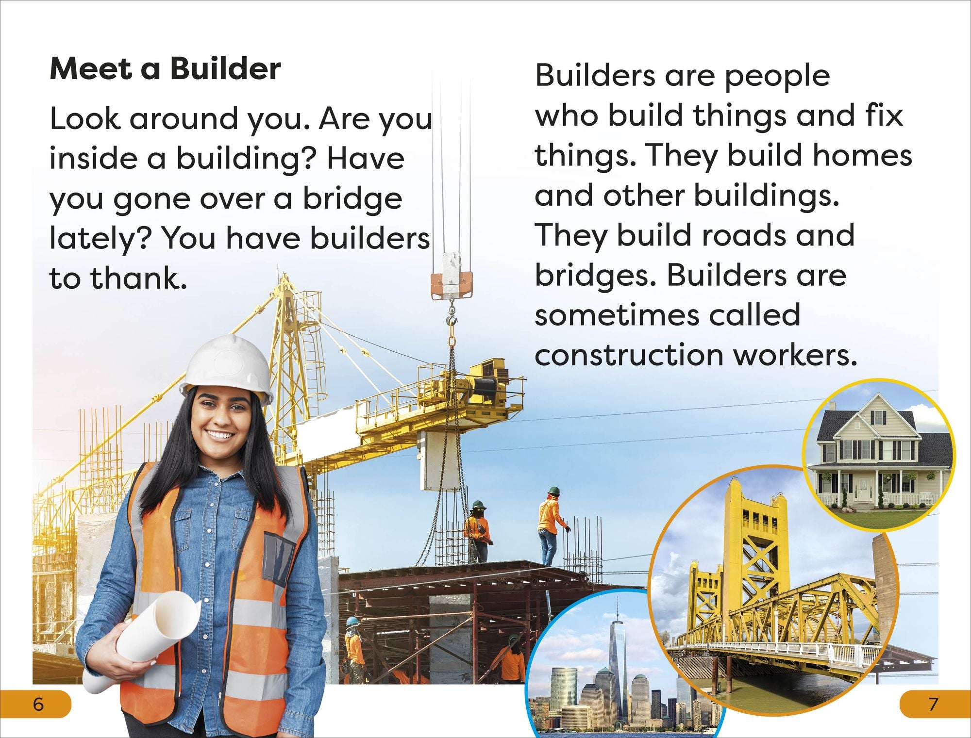 DK Super Readers Level 1 A Day in the Life of a Builder
