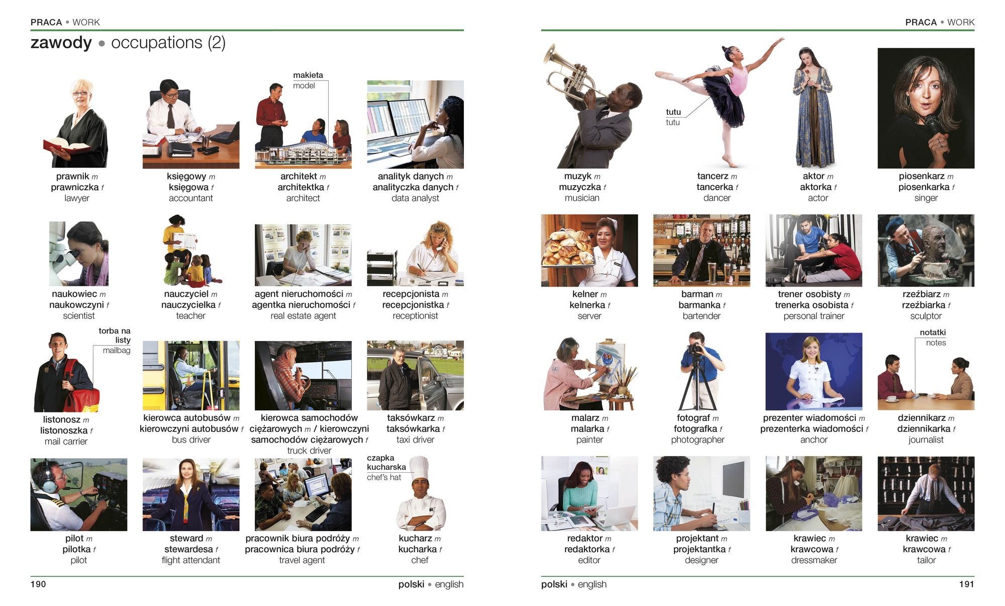 Polish - English Bilingual Visual Dictionary