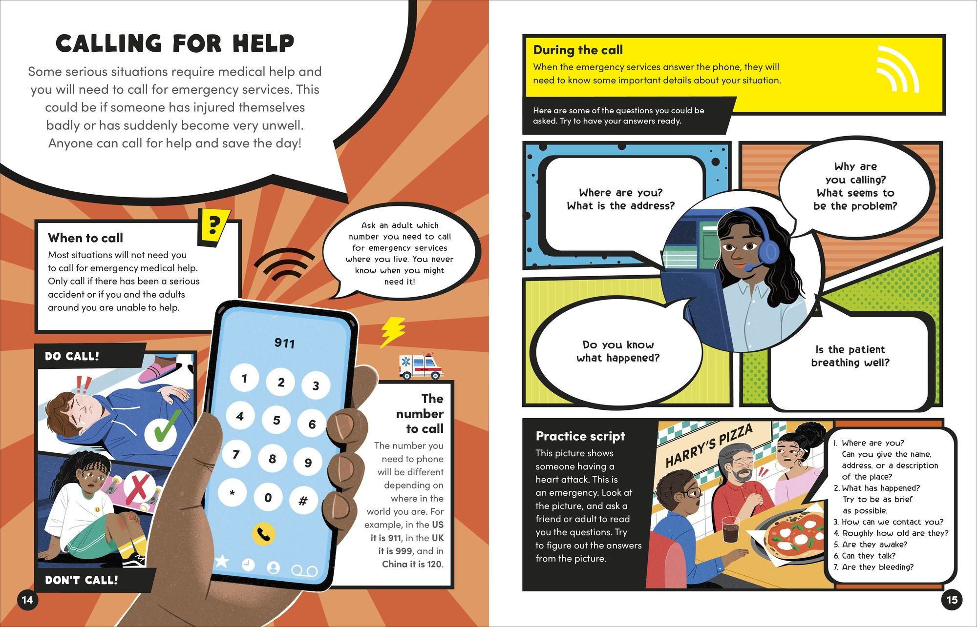 The Superhero's First Aid Manual: Step-By-Step Skills For Young People