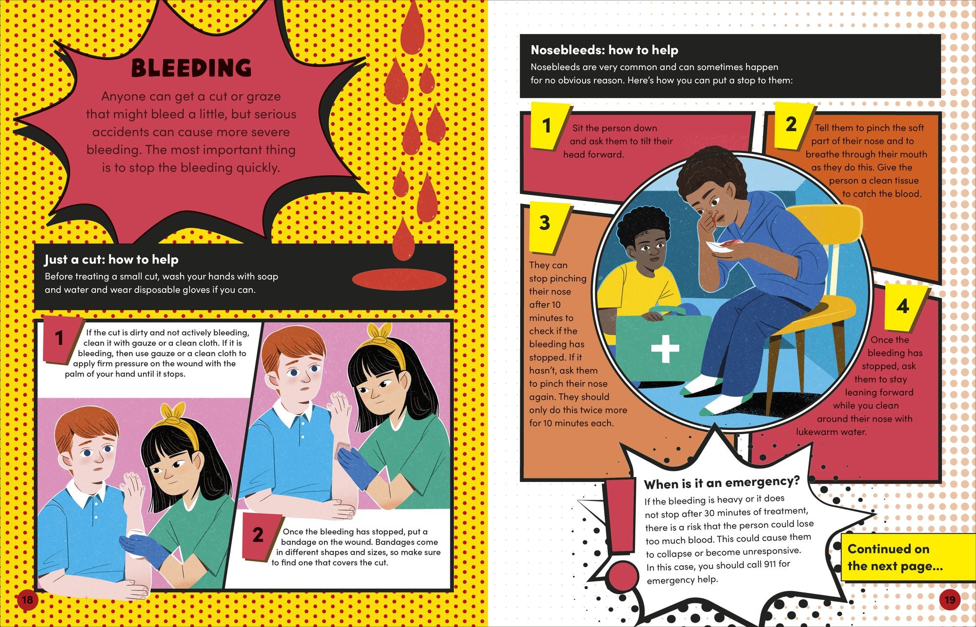 The Superhero's First Aid Manual: Step-By-Step Skills For Young People
