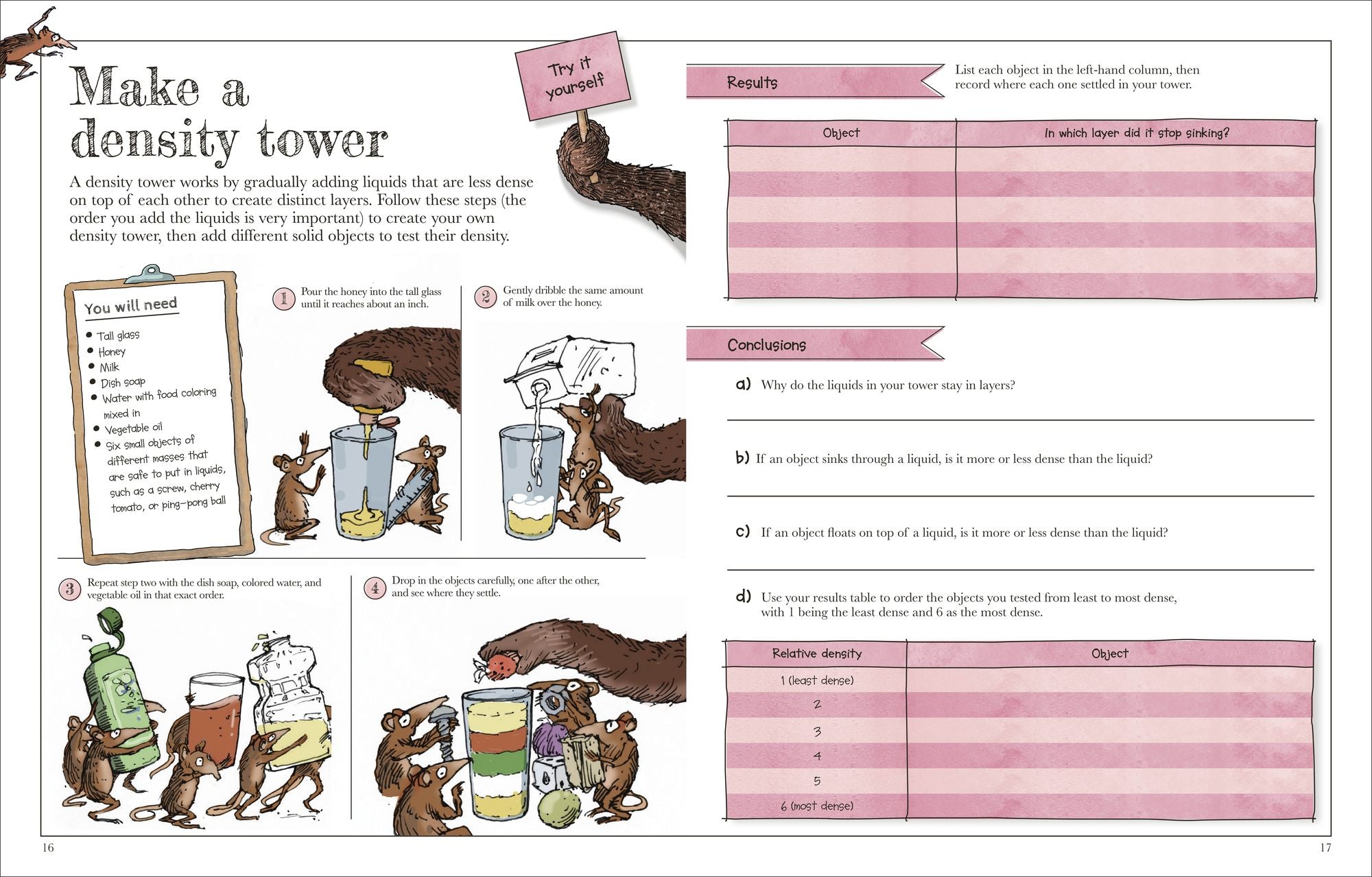 Mammoth Science Workbook: Practice Your Science Skills with a Little Help from Some Mammoths