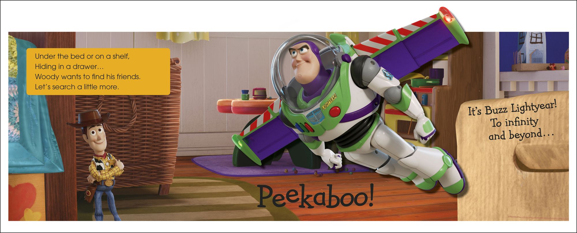 Pop-Up Peekaboo! Disney Pixar Toy Story