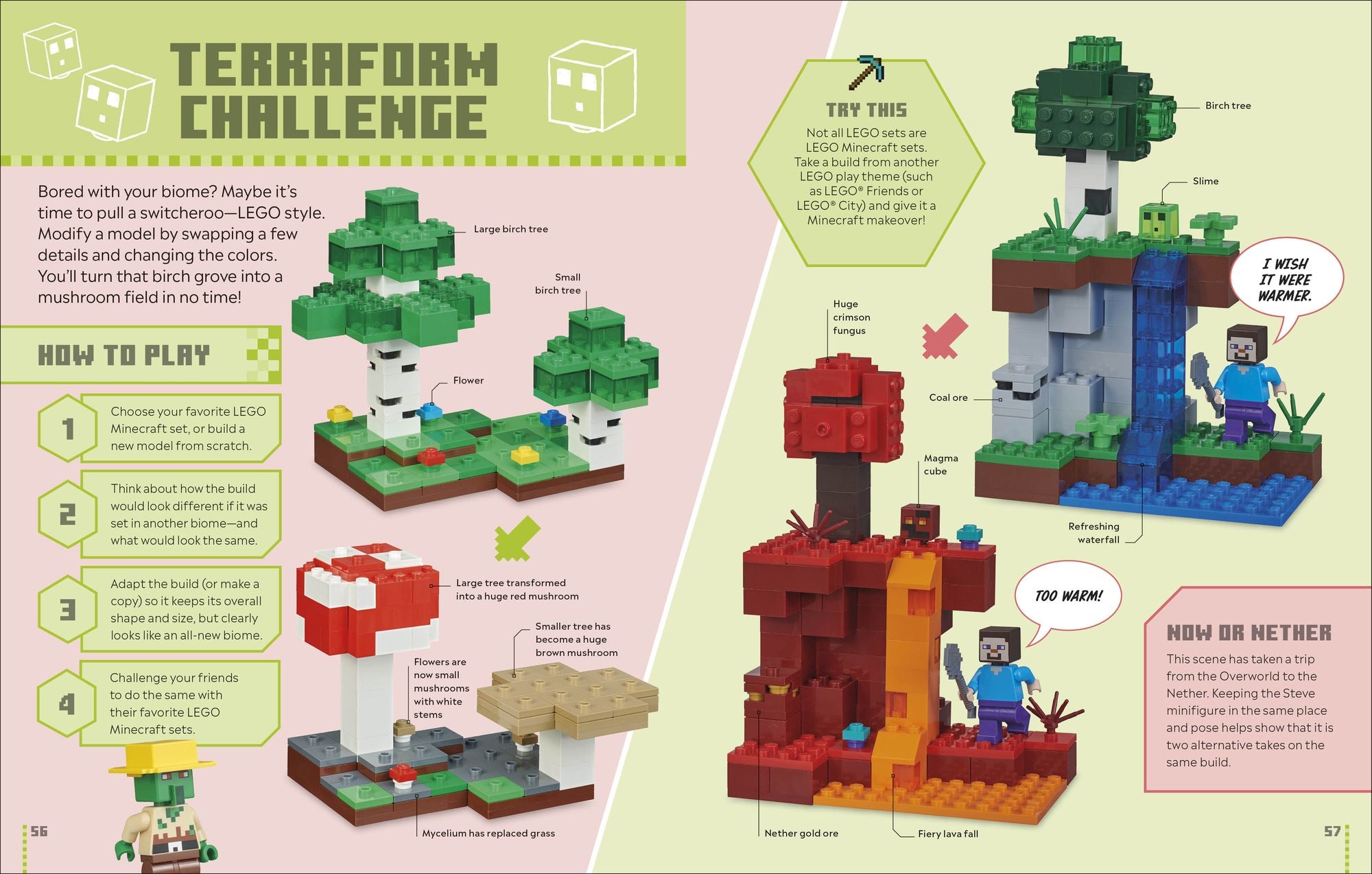 LEGO Minecraft Games Book: 50 Fun Ideas to Play with Your LEGO Collection!