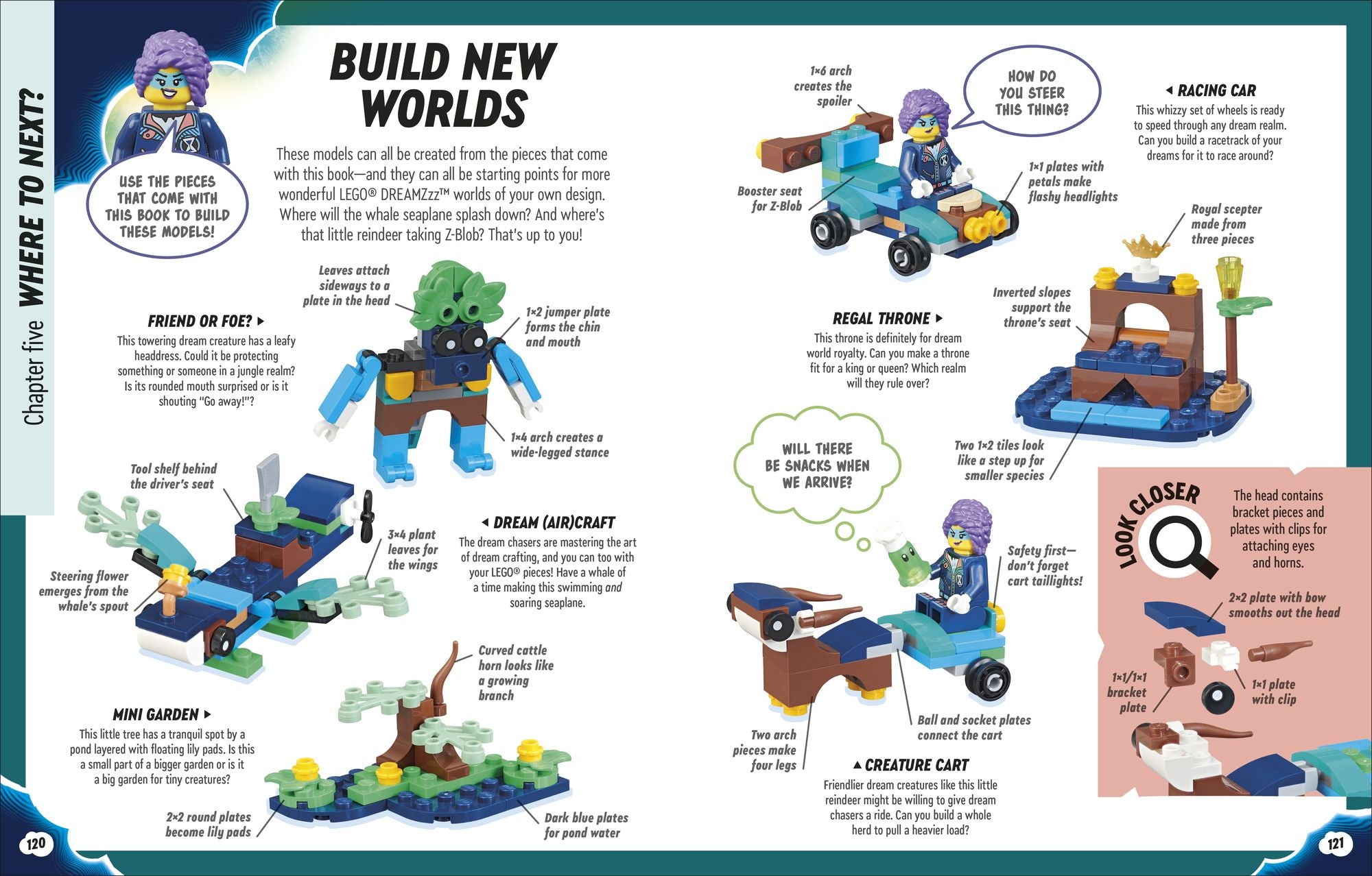 LEGO DreamZzz World Builder: Create a World of Play with 4-in-1 Model and 150+ Build Ideas!