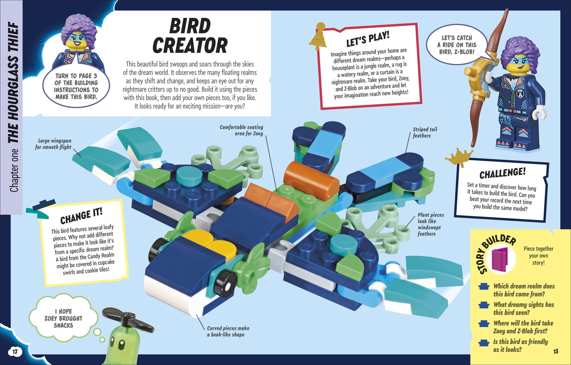 LEGO DreamZzz World Builder: Create a World of Play with 4-in-1 Model and 150+ Build Ideas!