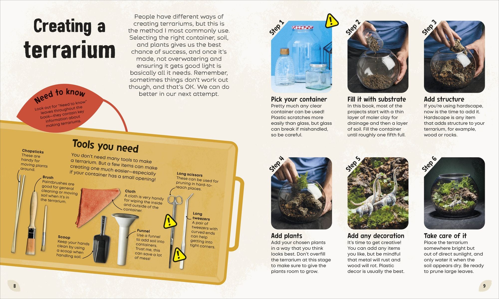 Magical Miniature Worlds: 18 Terrarium Projects for Kids to Make and Grow