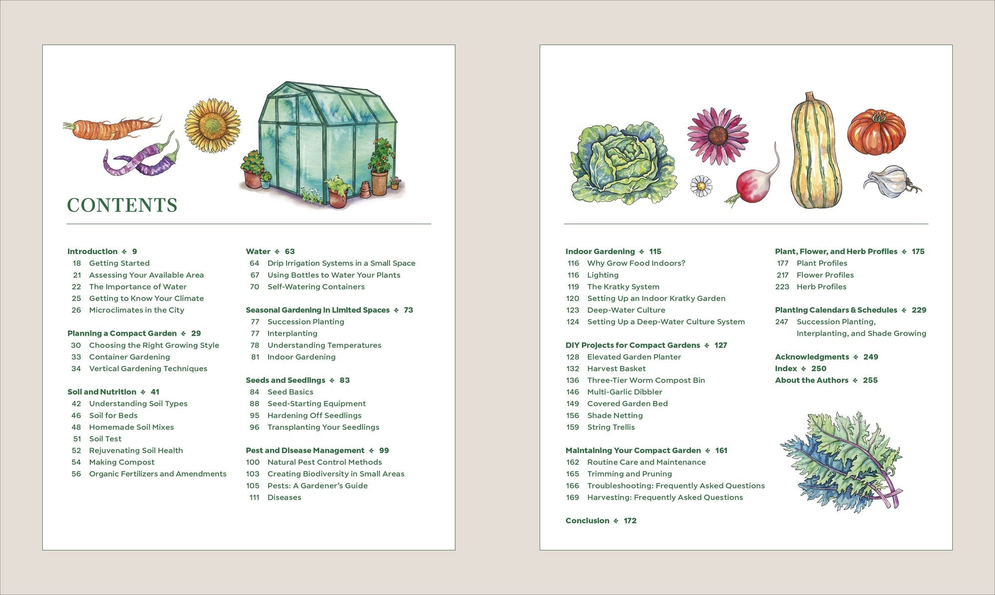 The Compact Garden: A Beginner's Guide to Growing Vegetables in Small Spaces