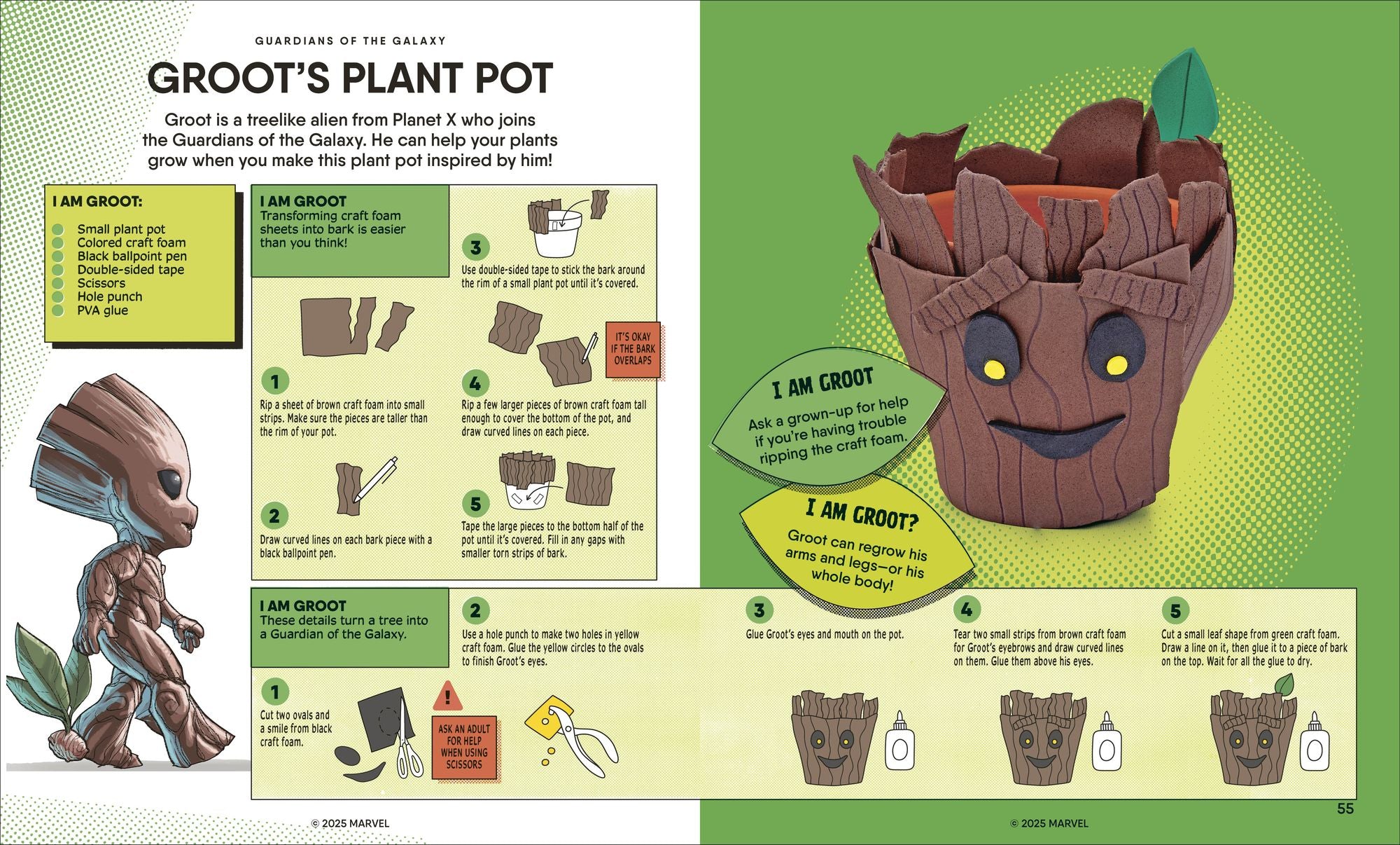 Marvel Crafts: 100+ Activities and Art Projects Inspired by Marvel Comics