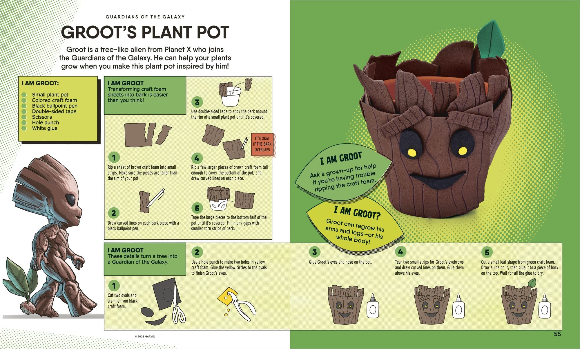 Marvel Crafts: 100+ Activities and Art Projects Inspired by Marvel Comics