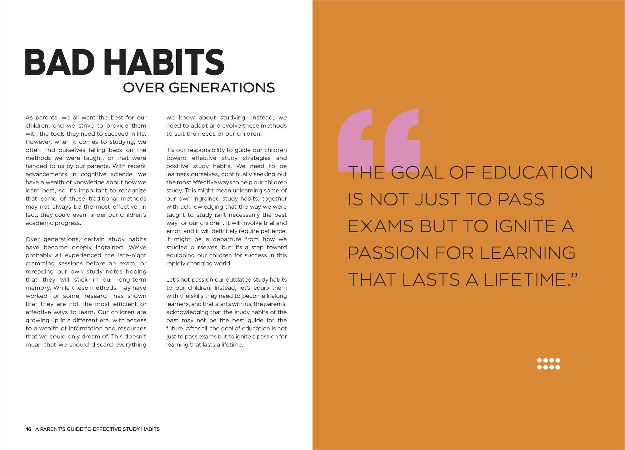 A Parent's Guide to Effective Study Habits: Understanding How to Support Your Child to Realise Their Potential