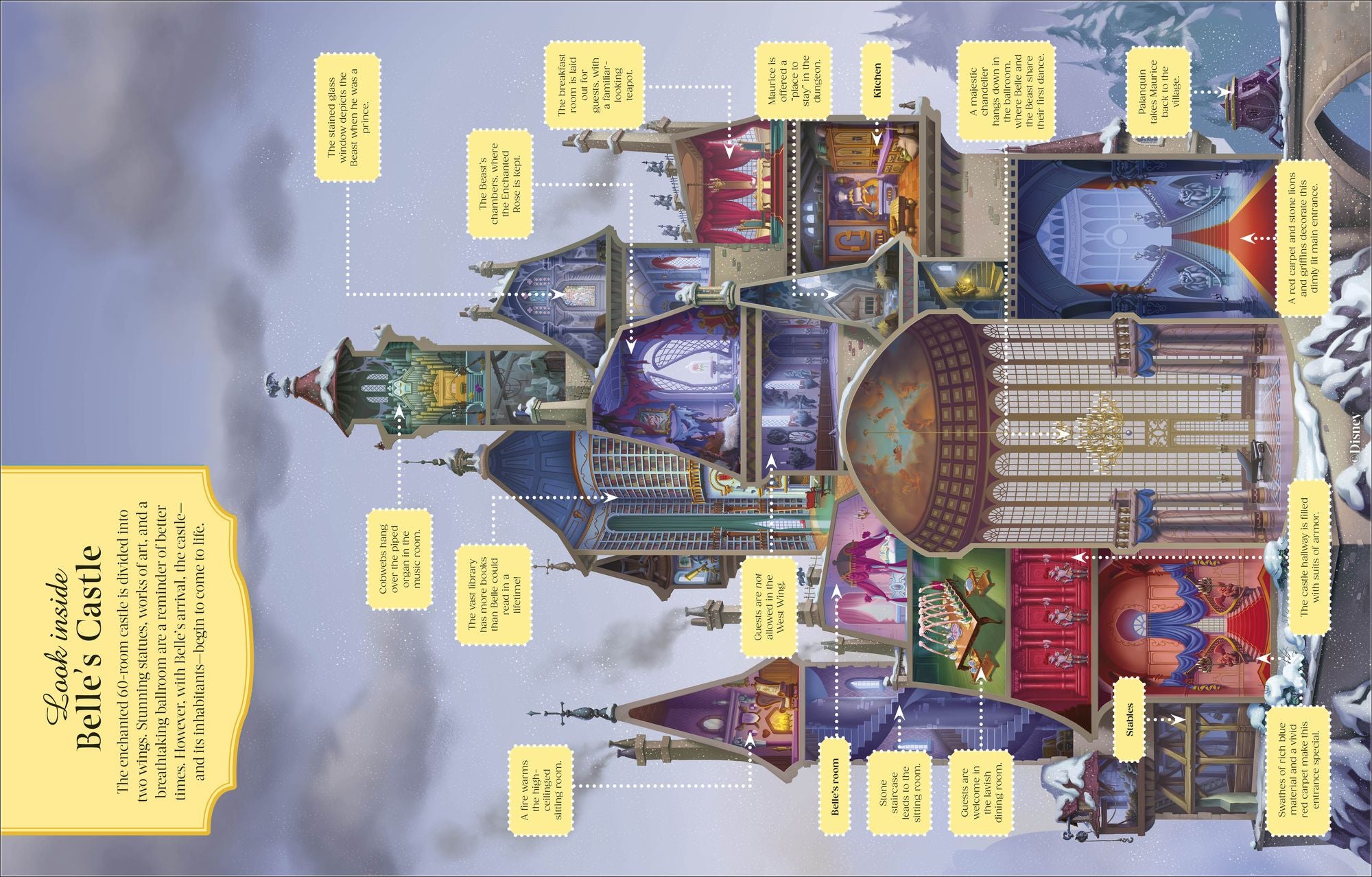 Disney Princess Enchanted Worlds: Look Inside the Spellbinding Kingdoms