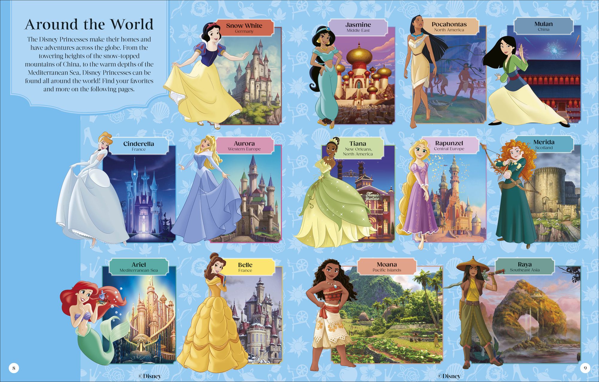 Disney Princess Enchanted Worlds: Look Inside the Spellbinding Kingdoms