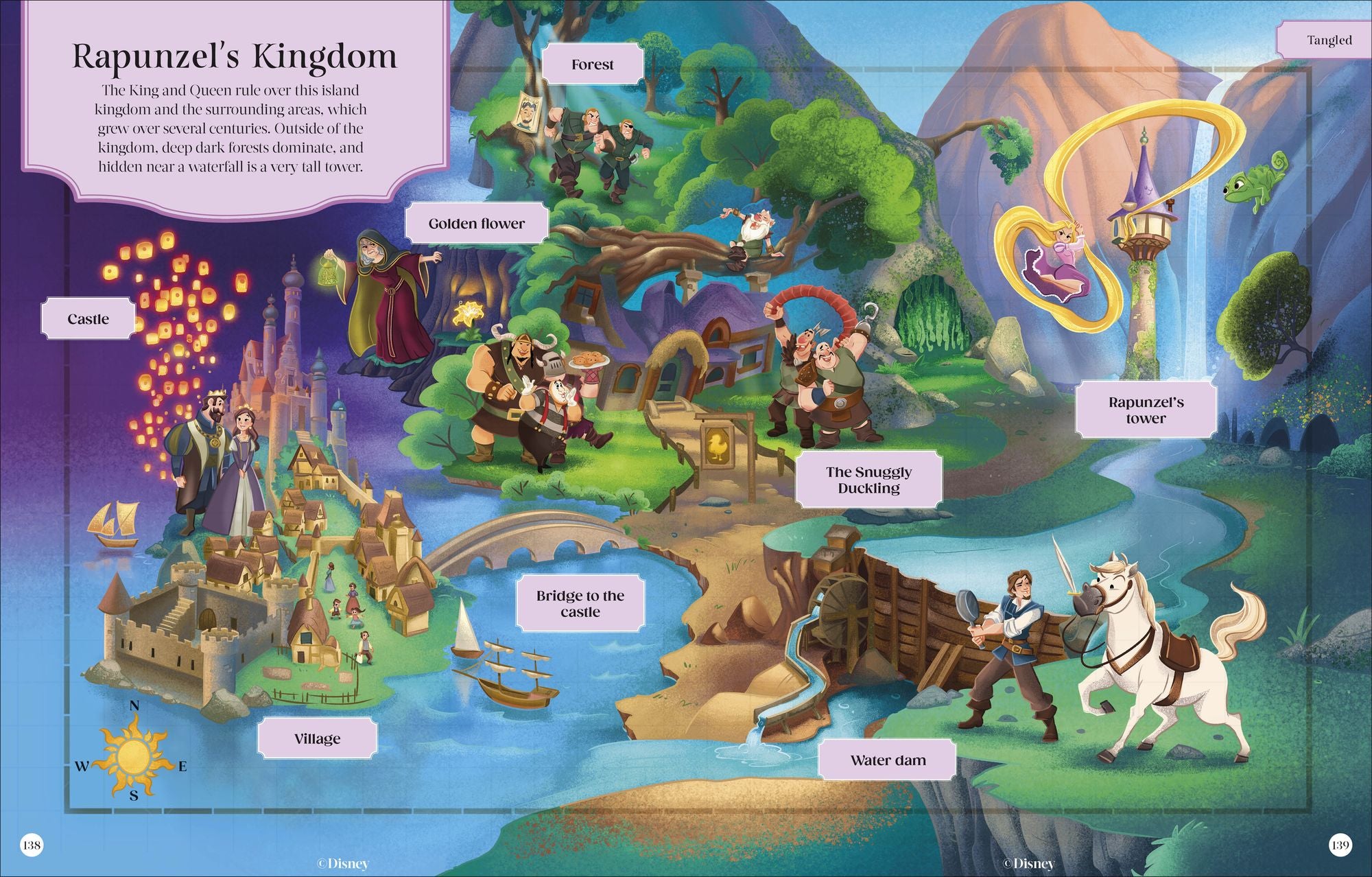 Disney Princess Enchanted Worlds: Look Inside the Spellbinding Kingdoms