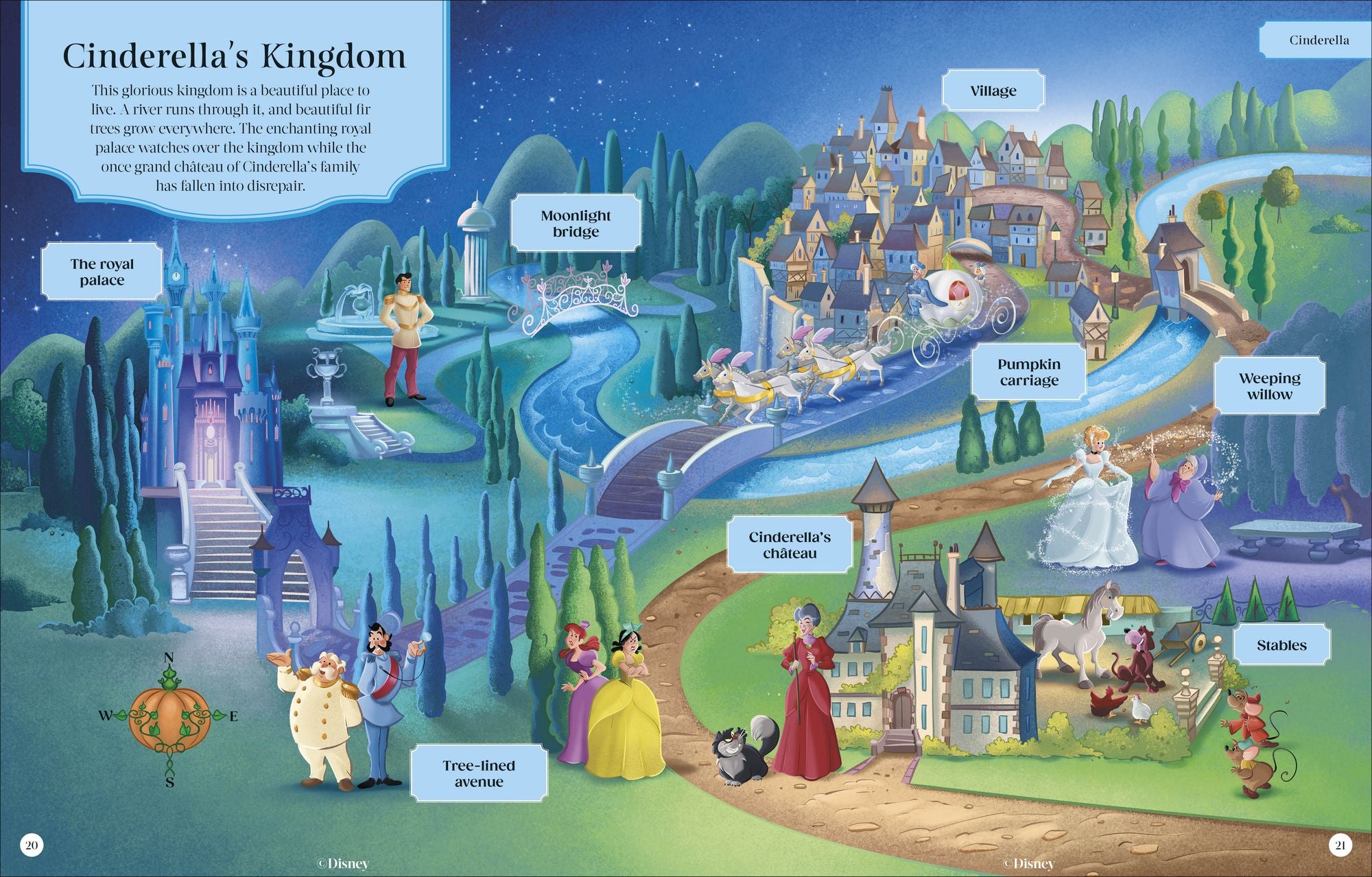 Disney Princess Enchanted Worlds: Look Inside the Spellbinding Kingdoms