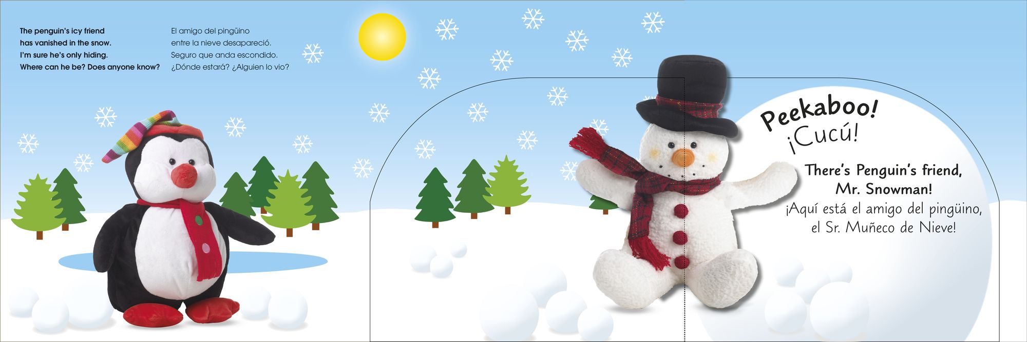 Bilingual Pop-Up Peekaboo! Christmas / La Navidad