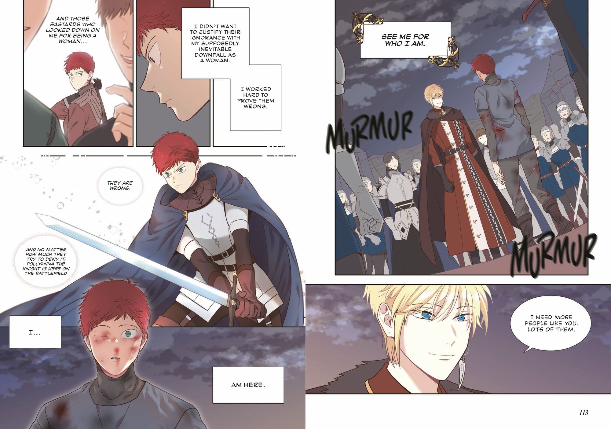 The Knight and Her Emperor, Volume 1