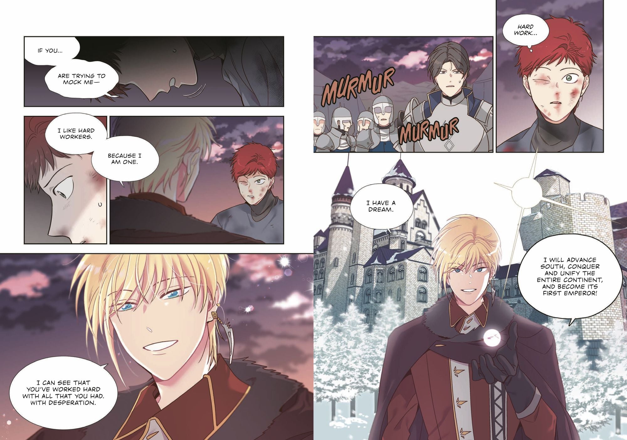 The Knight and Her Emperor, Volume 1
