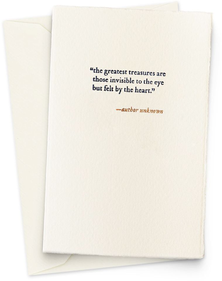 Treasure Thank You Card