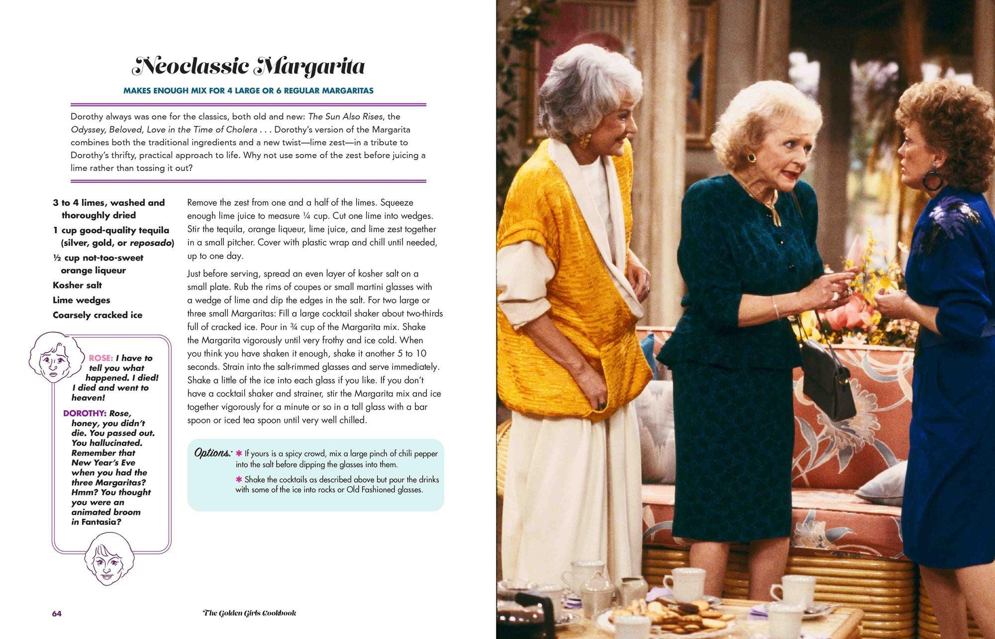 Golden Girls Cookbook: Cheesecakes and Cocktails