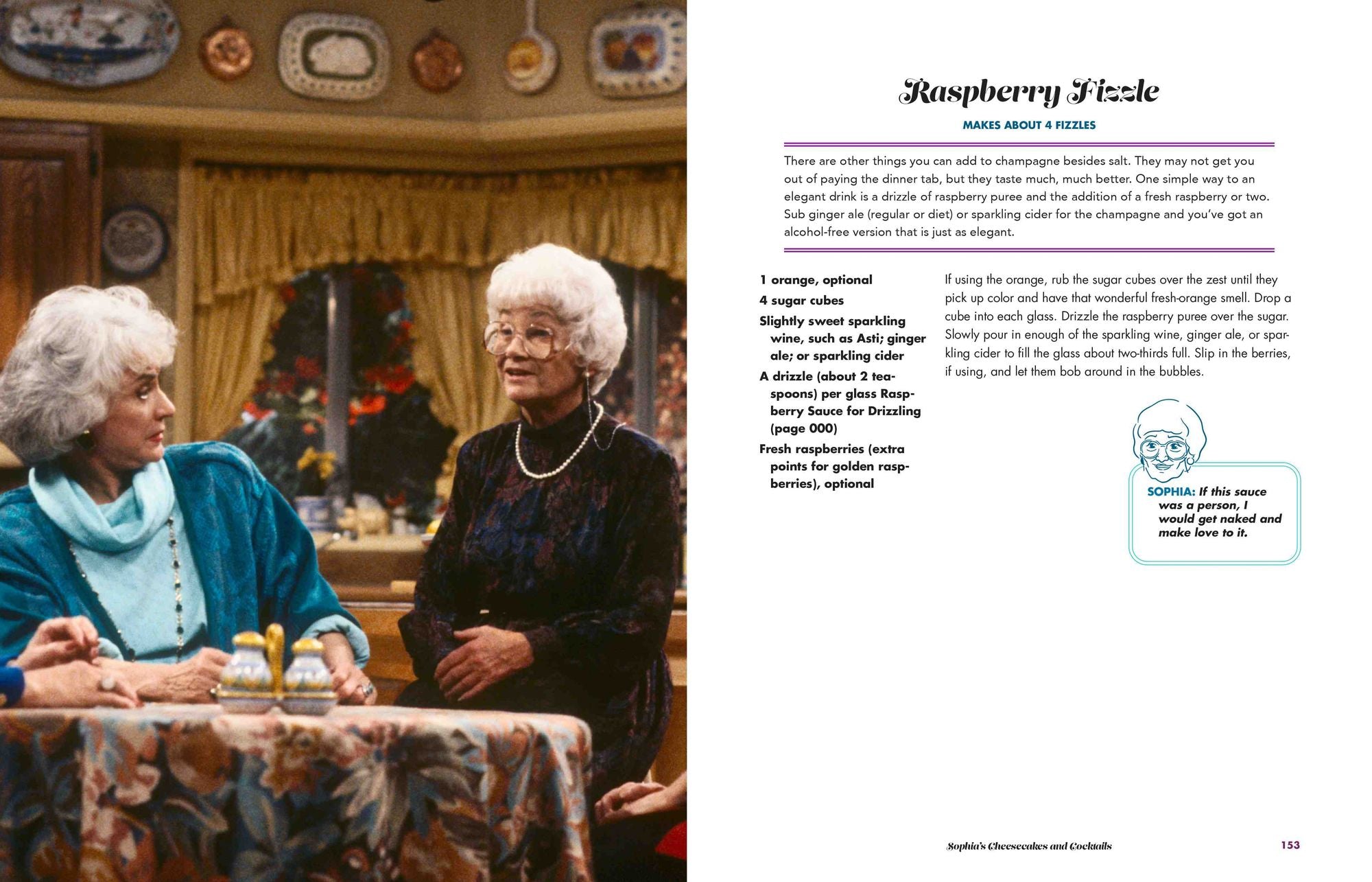 Golden Girls Cookbook: Cheesecakes and Cocktails