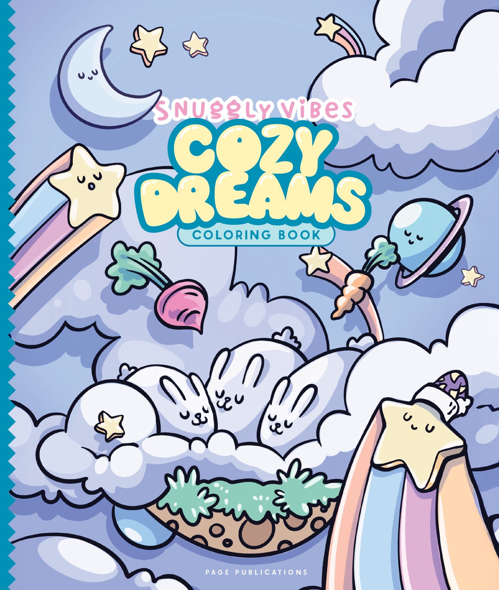 Snuggly Vibes Cozy Dreams Coloring Book