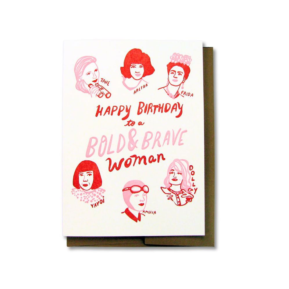 LOUIE BDAY Brave Woman