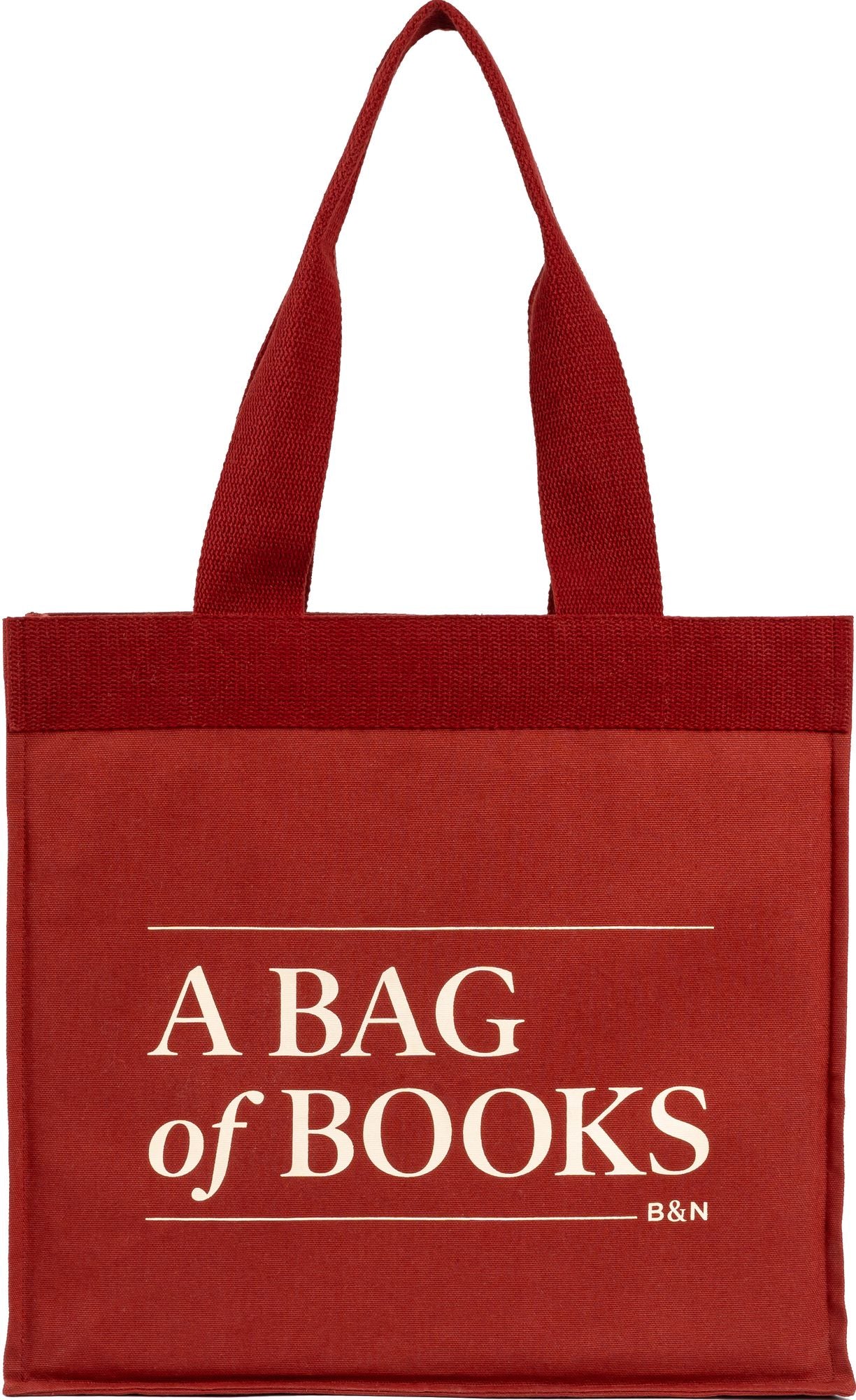 Barnes & Noble Bag of Books Tote - Burgundy