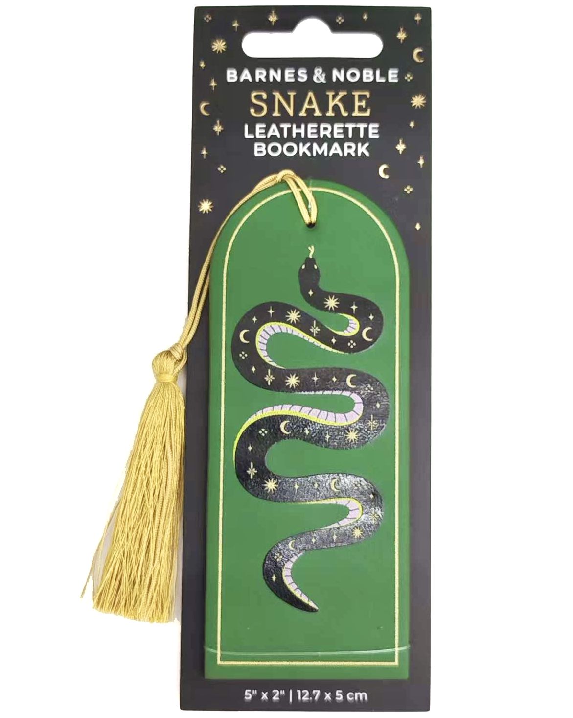 SNAKE Leatherette Bookmark