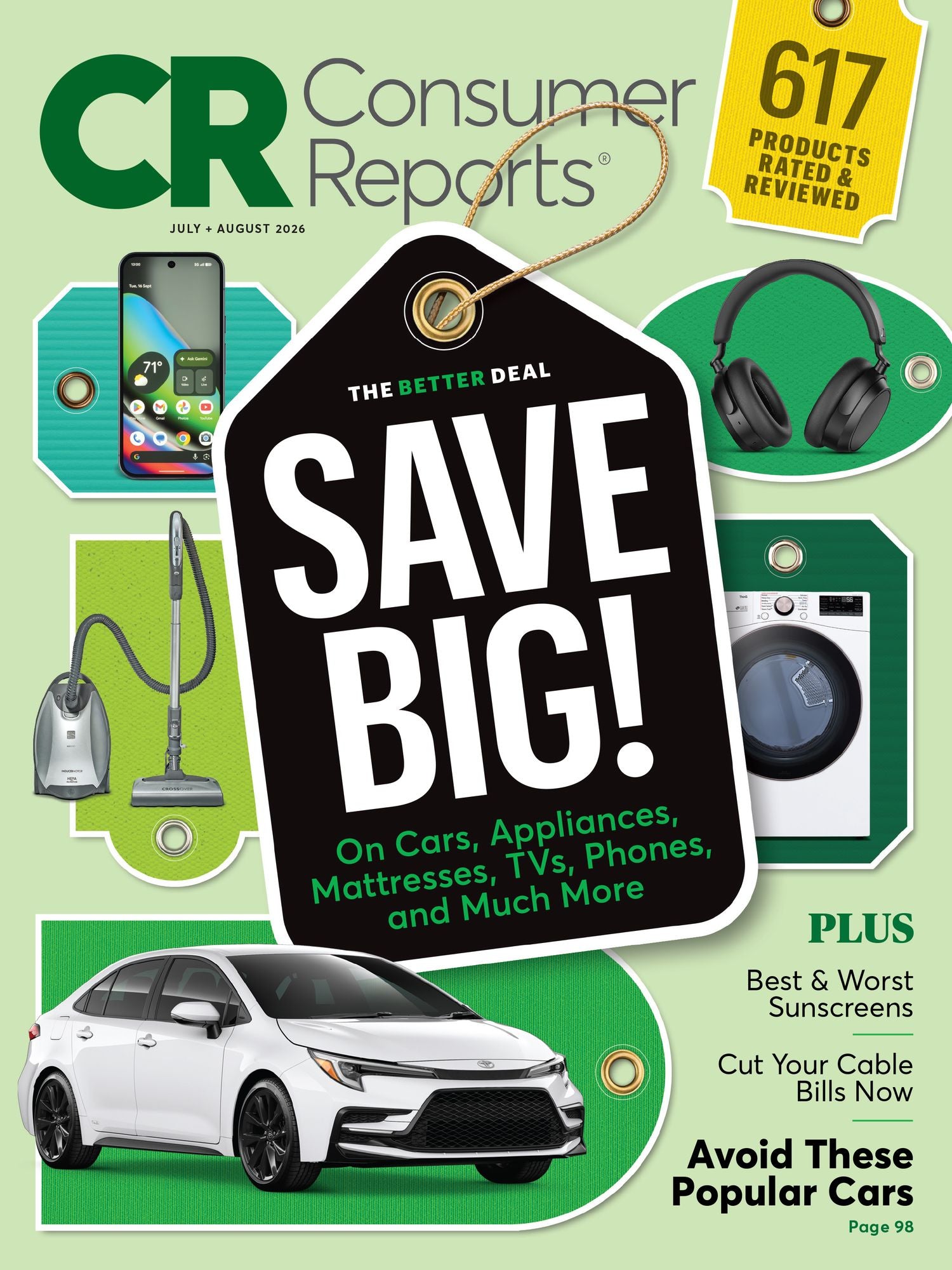 Consumer Reports, July/August 2026