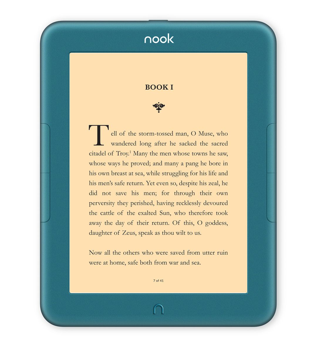 NOOK GlowLight 4 Ocean Teal Edition