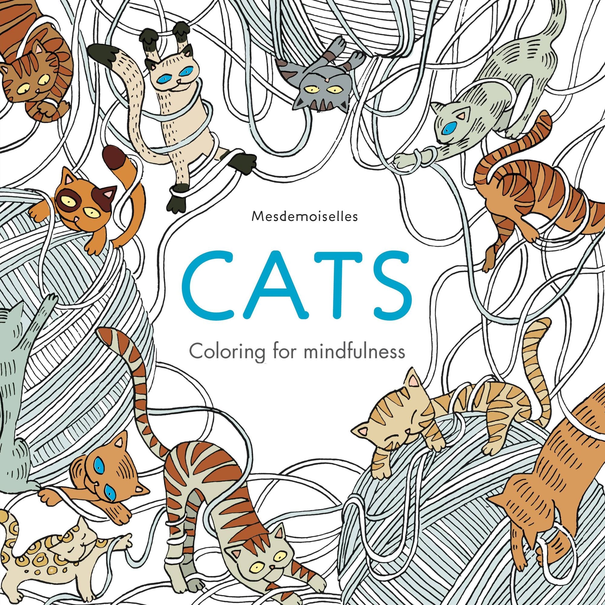 Cats Coloring for Mindfulness