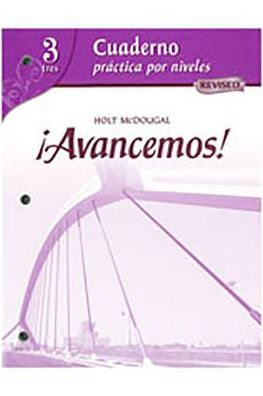 Cuaderno: Practica por niveles (Student Workbook) with Review Bookmarks Level 3