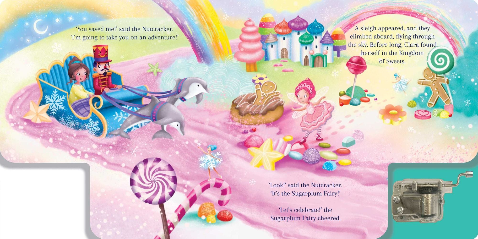 The Nutcracker: A Musical Book: Wind-up Sound Book