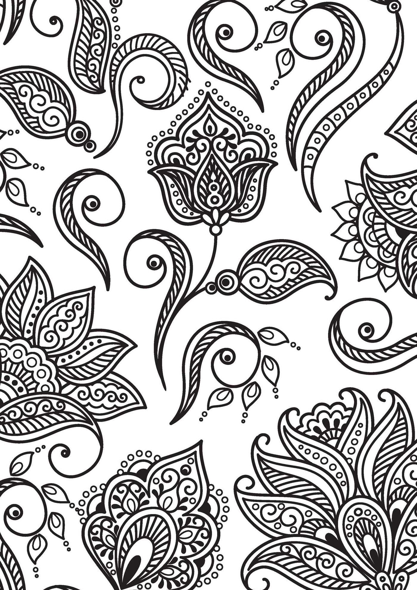 Tattoo Design: Coloring Book: Color-Your-Own Gallery Wall Art