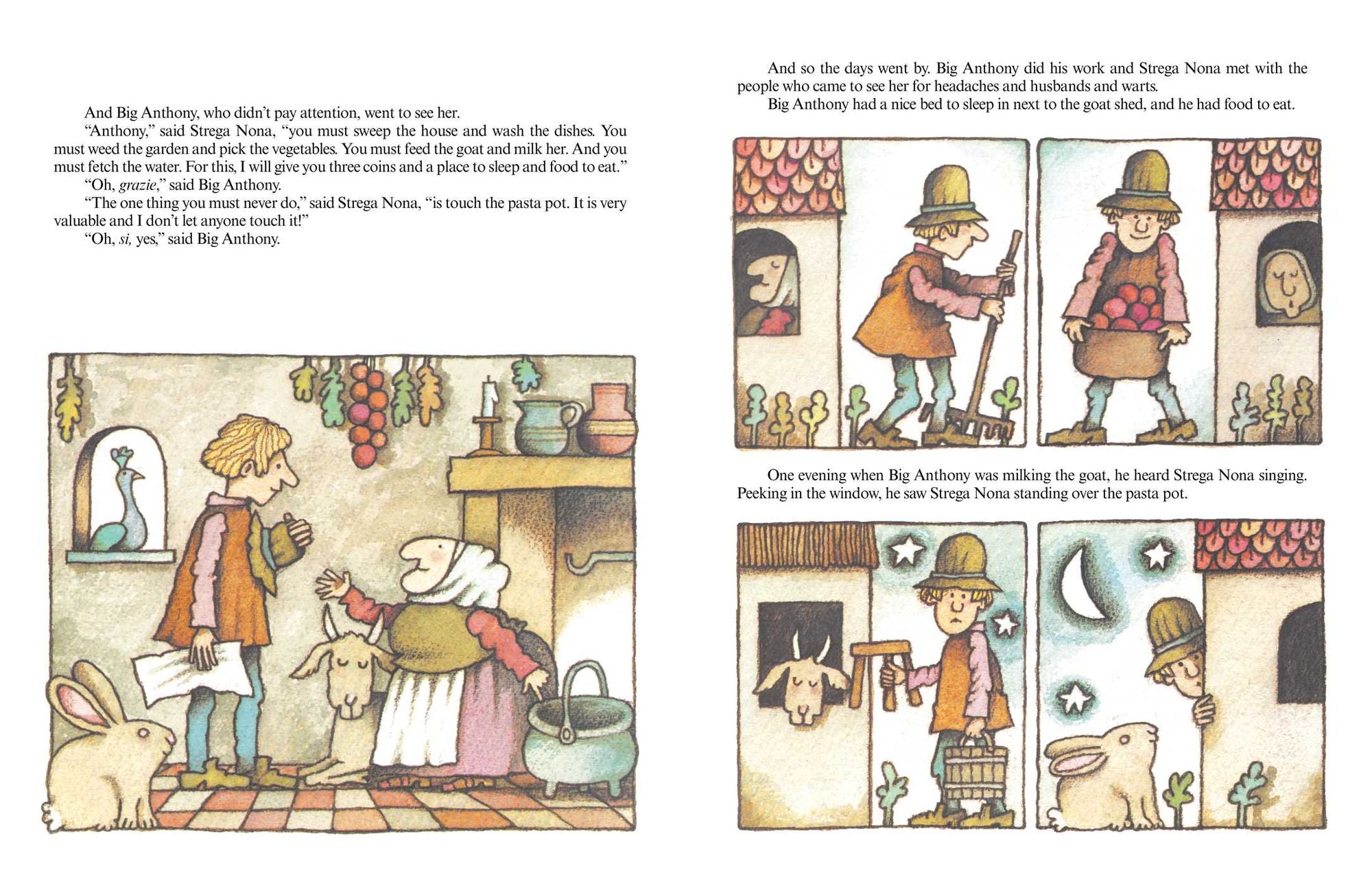 Strega Nona (Caldecott Honor Book)