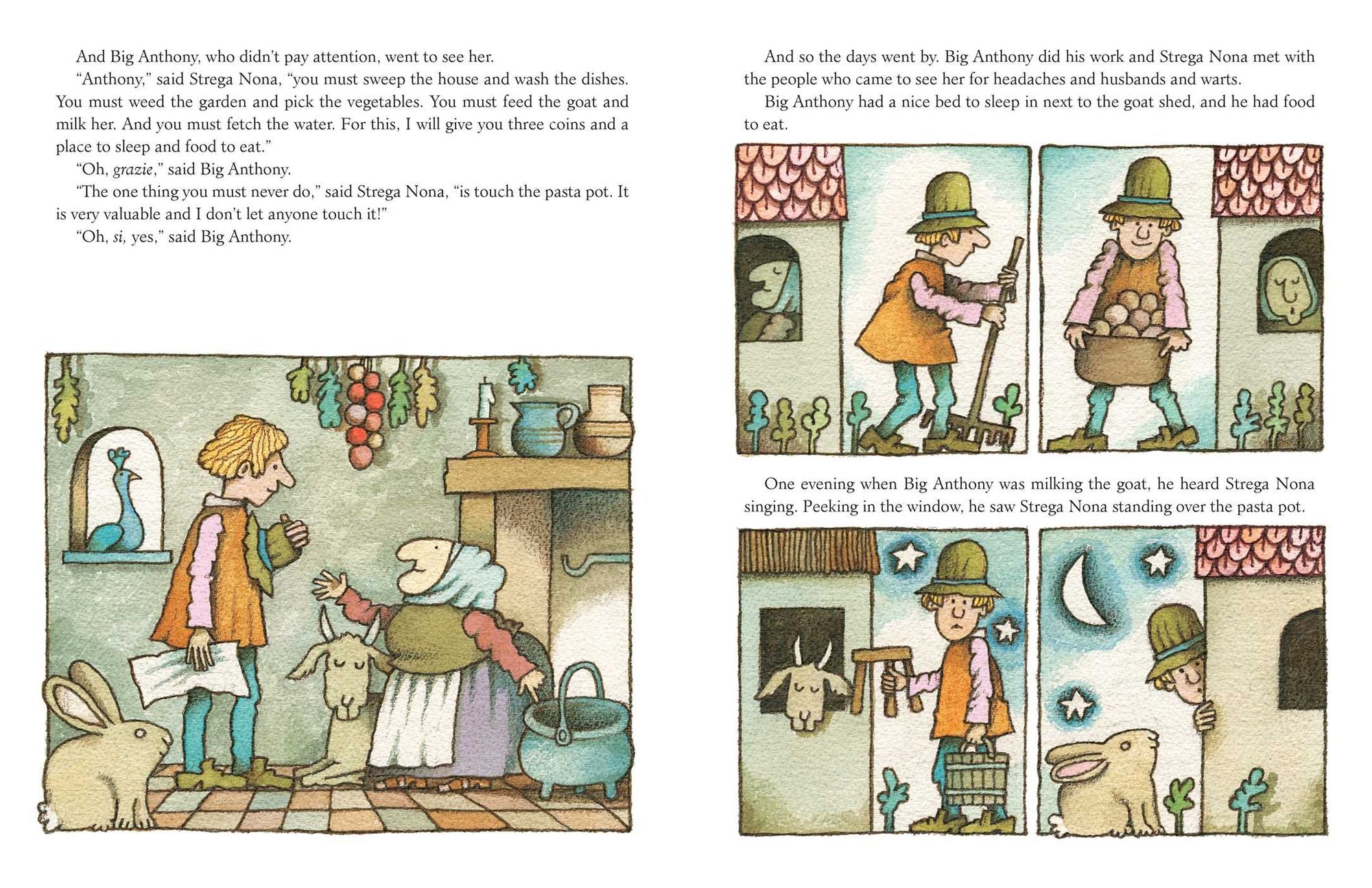 Strega Nona (Caldecott Honor Book)