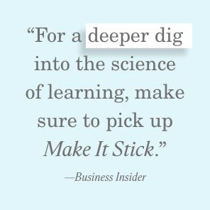 Make It Stick: The Science of Successful Learning