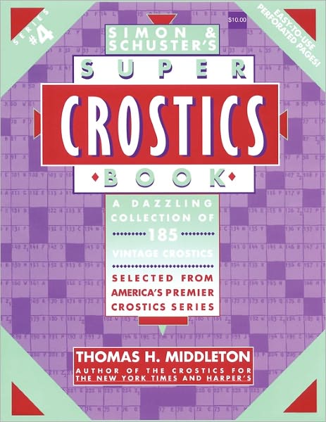 Simon & Schusters Super Crostics # 4