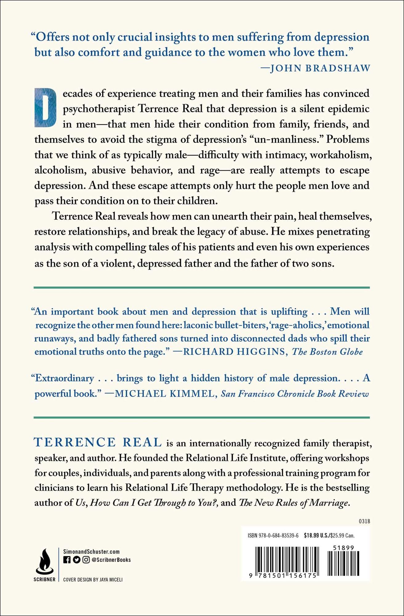 I Don't Want to Talk About It: Overcoming the Secret Legacy of Male Depression