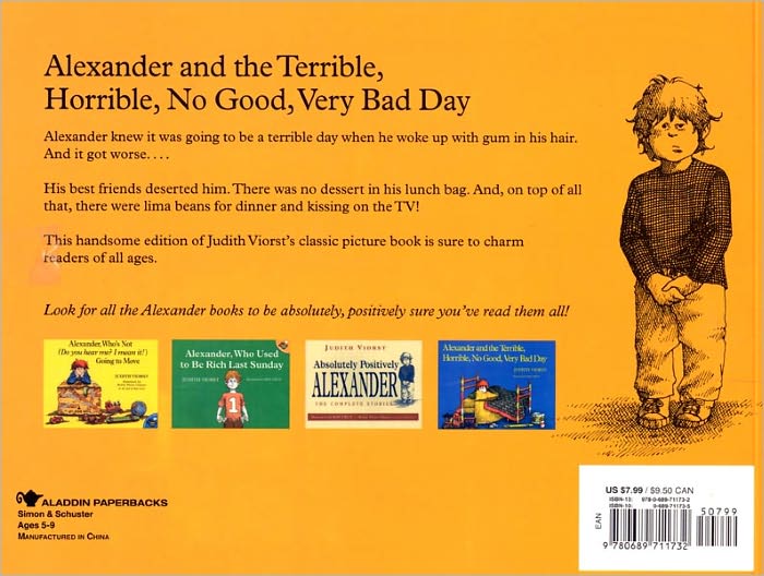 Alexander and the Terrible, Horrible, No Good, Very Bad Day