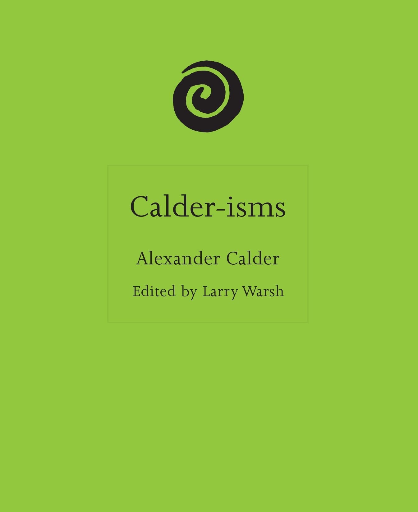 Calder-isms